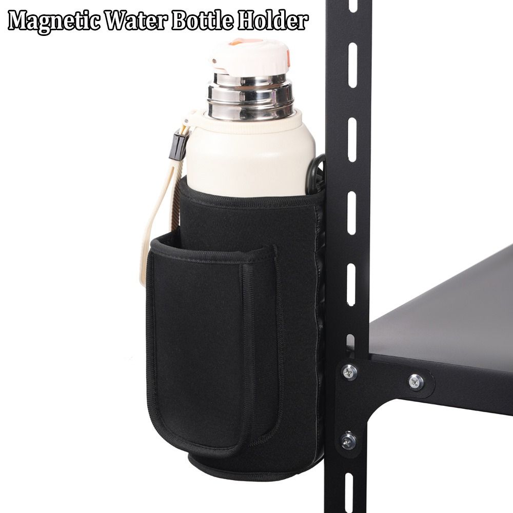 Magnetic Mesh Gym Bag – Durable Crossbody Water Bottle Carrier