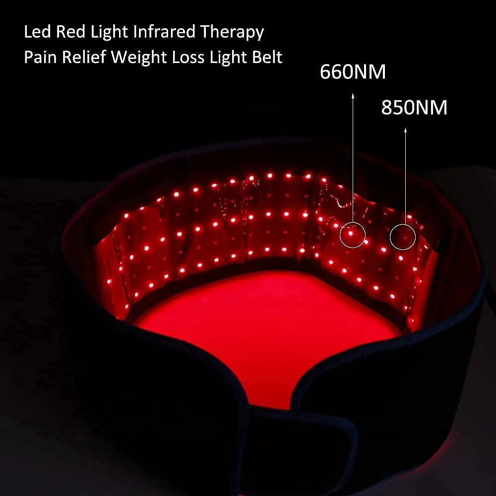 Red & Infrared LED Therapy Belt (660nm + 850nm)