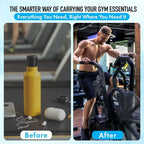 Magnetic Mesh Gym Bag – Durable Crossbody Water Bottle Carrier