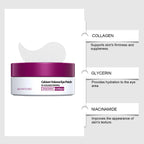 Calcium Skincare Set Anti-Aging Calcium Volume Facial Serum Eye Patches Multi Balm Fade Fine Lines Reduce Dark Circles Nourishes