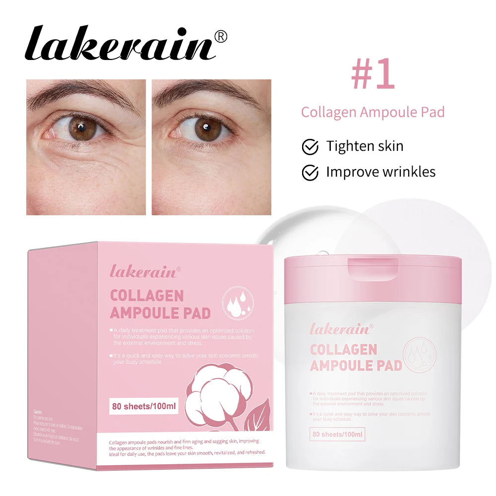 Lakerain Makeup Cotton Pad Teatree Pad Facial Toner Soothing Cotton Pad Calm Sensitive Skin Mild Texture Cotton Pad