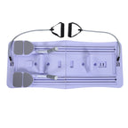 At Home Pilates Board Foldable 4-in-1 Exercise Ab Wheel Roller Exercise Equipment for Home Gym Workout Core Trainer