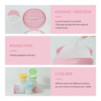 Lakerain Makeup Cotton Pad Teatree Pad Facial Toner Soothing Cotton Pad Calm Sensitive Skin Mild Texture Cotton Pad