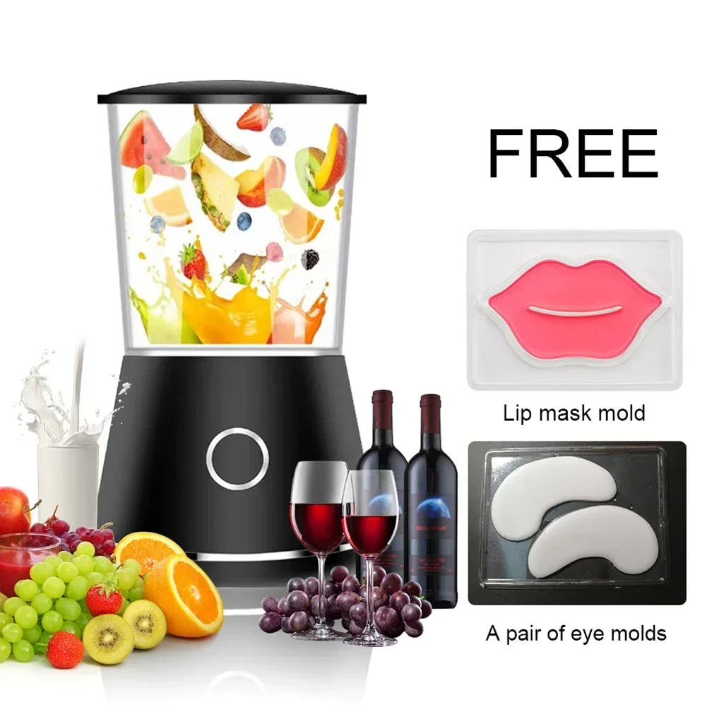 Face Mask Maker Machine Electric Facial Device Set Silicone Fruit Vegetable Mask Maker Tools Mask DIY for Salon Home Skin Care
