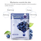 30pcs Fresh Fruits Facial Masks Face skincare Moisturizing Firming Hydrating Korean Face Mask Facial Skin Care Prodcuts