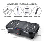 Bluetooth Vibration Plate – Full Body Shaker, Adjustable Speed, Fat Loss Machine