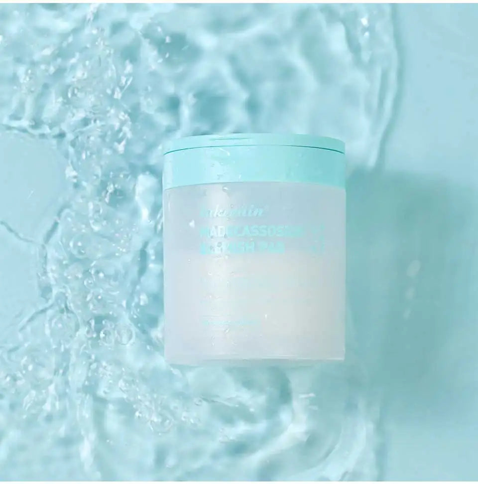 Lakerain Makeup Cotton Pad Teatree Pad Facial Toner Soothing Cotton Pad Calm Sensitive Skin Mild Texture Cotton Pad