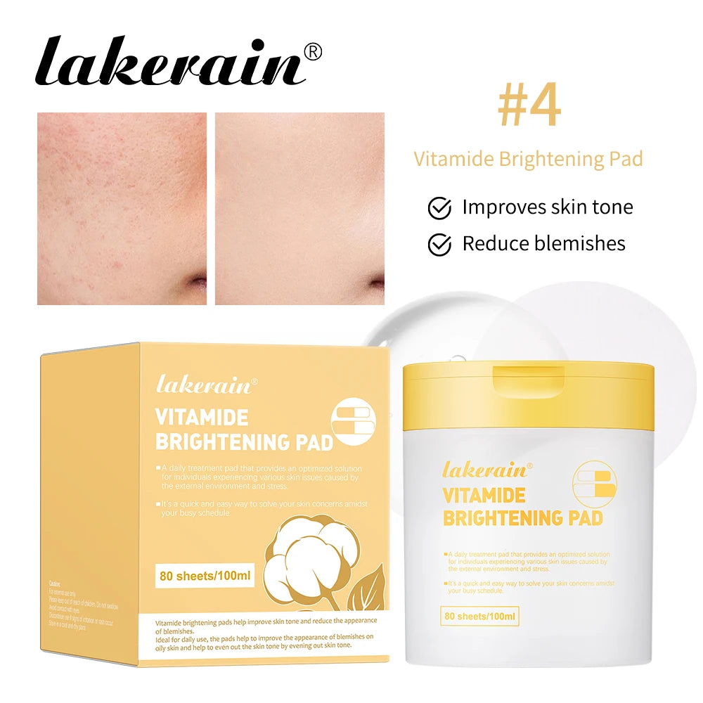 Lakerain Makeup Cotton Pad Teatree Pad Facial Toner Soothing Cotton Pad Calm Sensitive Skin Mild Texture Cotton Pad