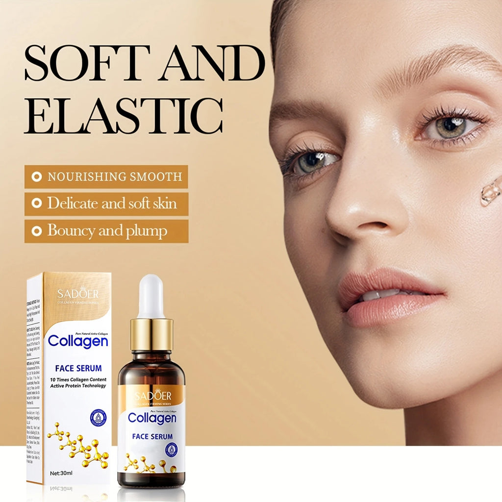 Collagen Skin Care Set, 6-Piece Face Care Sets for Women, Firming Skin, Smooth Skin, Hydrating Skin Care Set