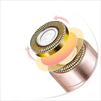 Facial Hair Removal for Women, Mini Hair Remover, Electric Razor Shaver Portable Bikini Epilator for Lips, Chin, Armpit, Peach