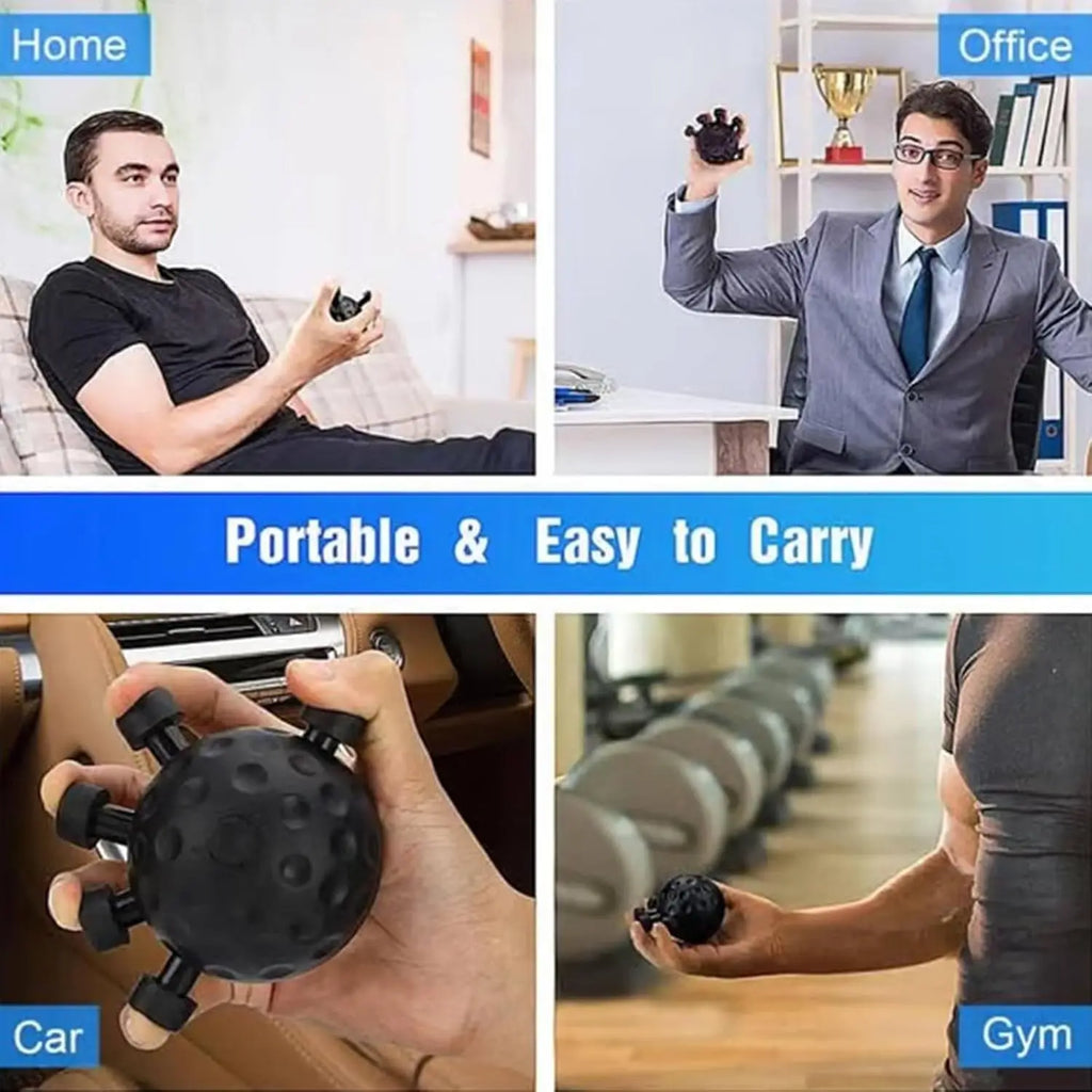 5-Finger Hand Grip Strengthener Finger Exerciser Ball