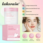 Lakerain Makeup Cotton Pad Teatree Pad Facial Toner Soothing Cotton Pad Calm Sensitive Skin Mild Texture Cotton Pad