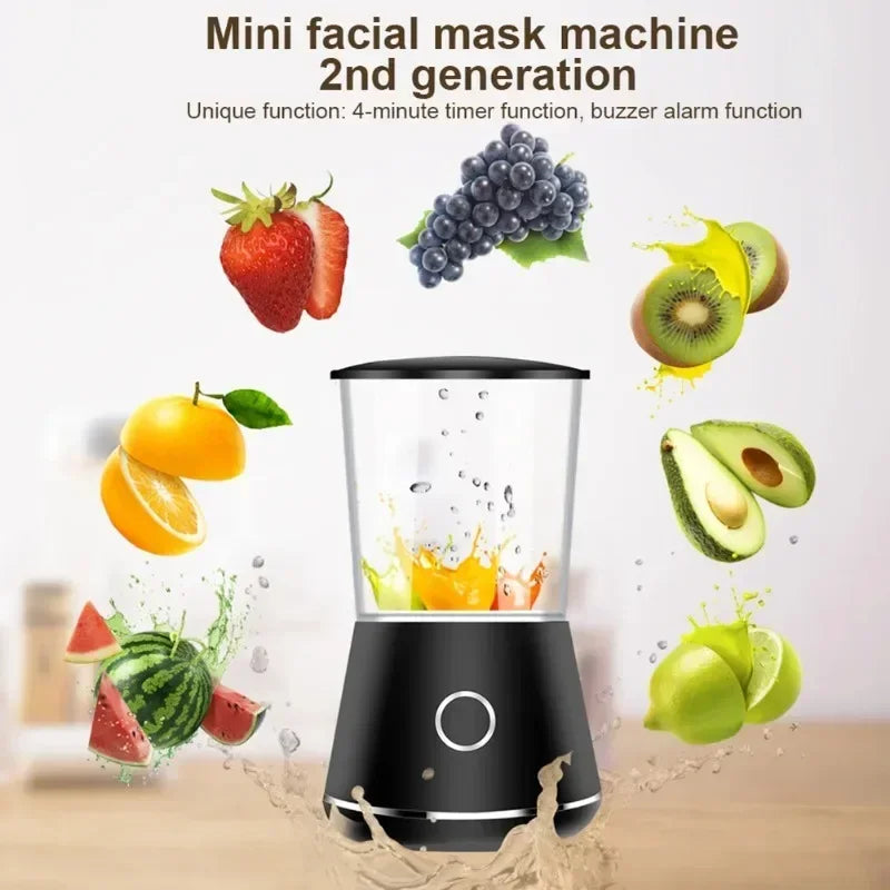 Face Mask Maker Machine Electric Facial Device Set Silicone Fruit Vegetable Mask Maker Tools Mask DIY for Salon Home Skin Care