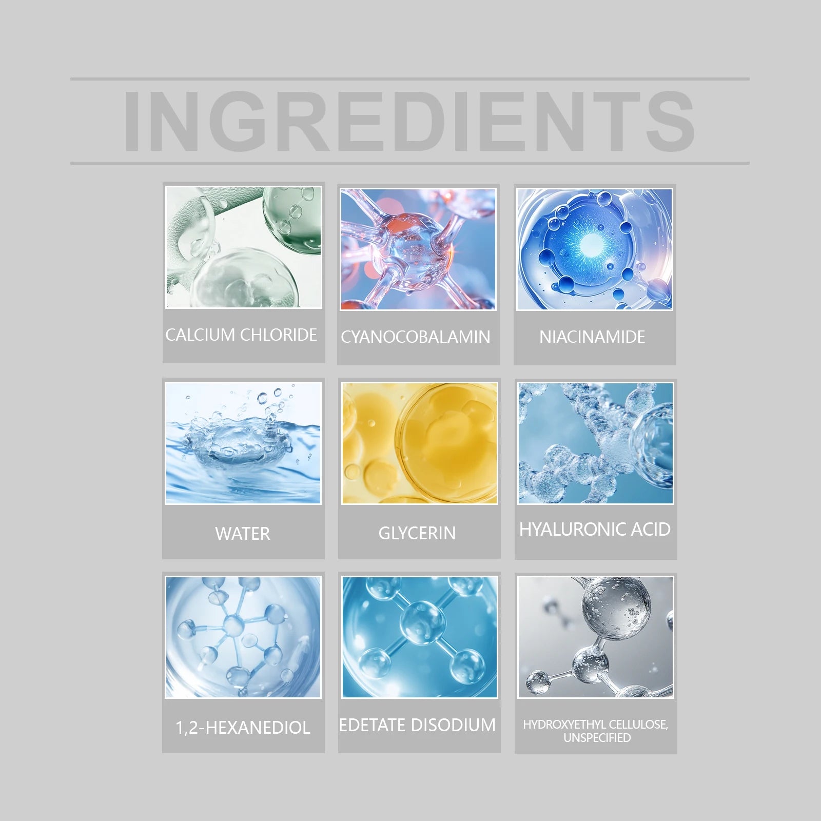 Calcium Skincare Set Anti-Aging Calcium Volume Facial Serum Eye Patches Multi Balm Fade Fine Lines Reduce Dark Circles Nourishes