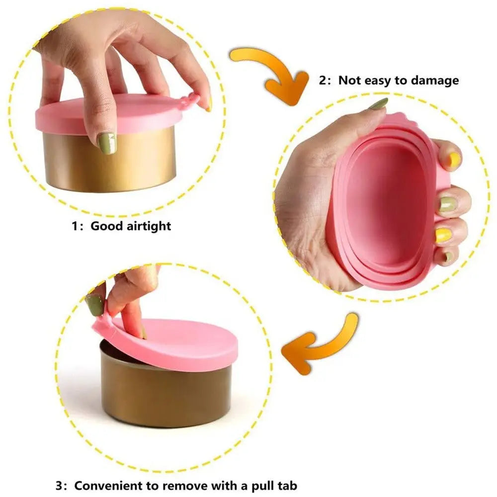 3 In 1 Silicone Canned Lid Reusable Food Tin Cover Keep Fresh Kitchen Organization Pet Supplies