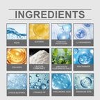 Calcium Skincare Set Anti-Aging Calcium Volume Facial Serum Eye Patches Multi Balm Fade Fine Lines Reduce Dark Circles Nourishes